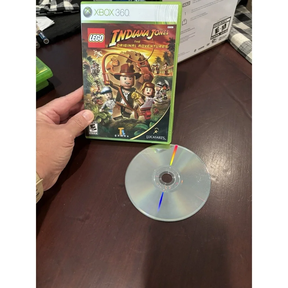 LEGO Indiana Jones: The Original Adventures (Xbox‎ 360) Excellent CIB Complete